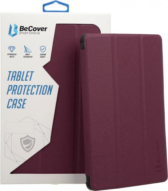 

Обкладинка BeCover Smart Case для Huawei MatePad T8 (705639) Red Wine