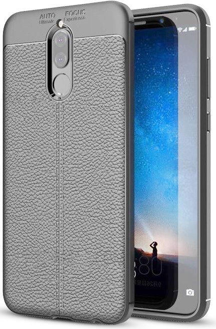 

Накладка TPU Leather AF Back Cover Huawei Mate 10 Lite Grey