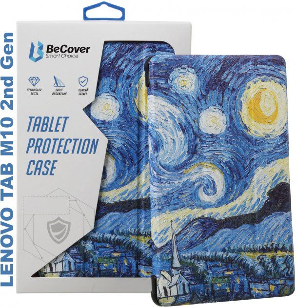 

Обкладинка BeCover Smart Case для Lenovo Tab M10 TB-X306F HD (2nd Gen) (706114) Night