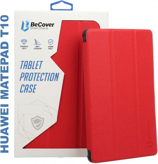 

Чохол BeCover Smart Case для Huawei MatePad T10 (705395) Red