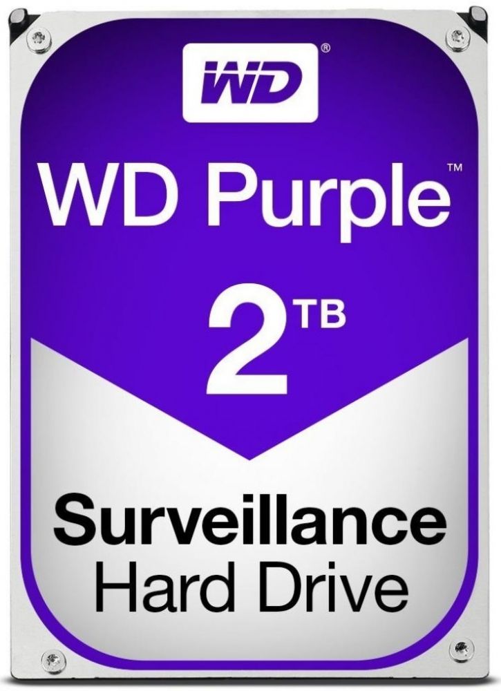 

Жорсткий диск Western Digital Purple 2TB 64MB 5400rpm WD20PURZ 3.5 SATA III