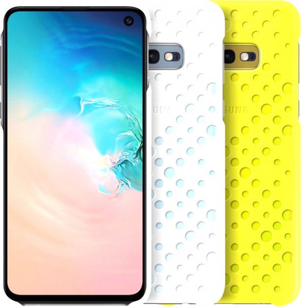 

Панель Samsung Pattern Cover для Samsung Galaxy S10e (EF-XG970CWEGRU) White-Yellow