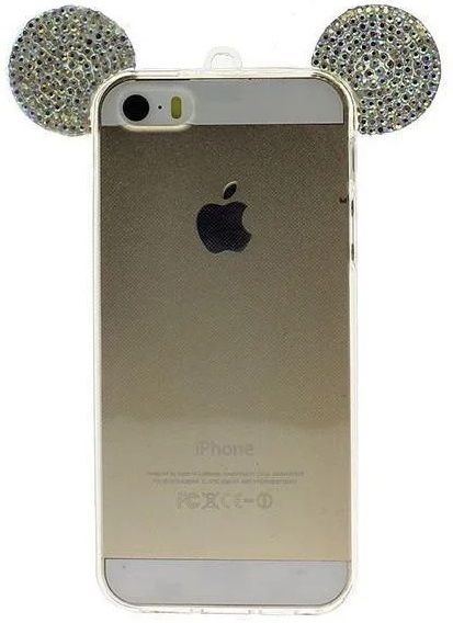 

Накладка Mickey Diamond Silicon Case for iPhone 5