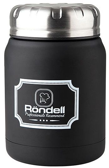 

Термос пищевой Rondell Picnic 0.5 л (RDS-942) Black