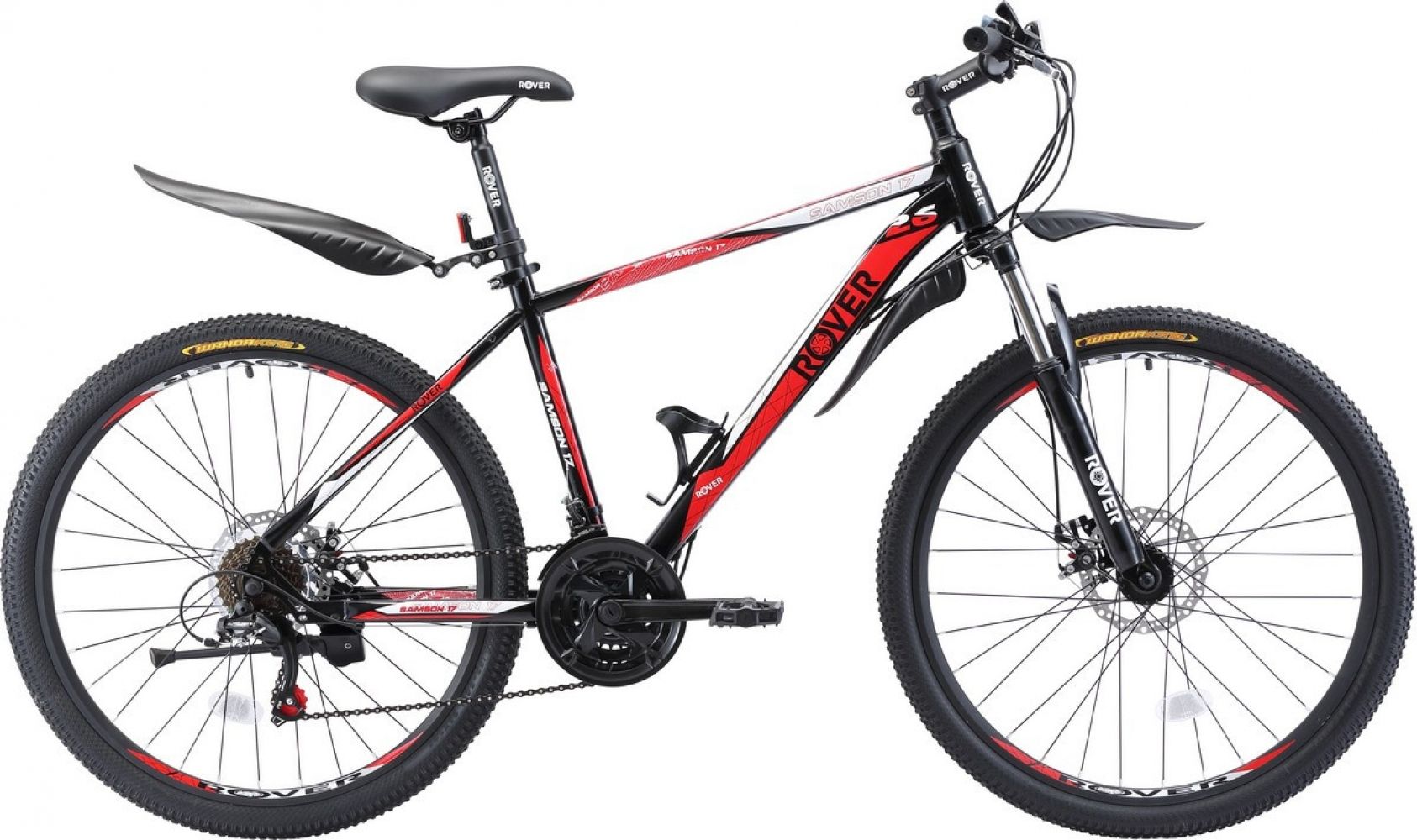 

Велосипед Rover Samson 26"17" 2019 Black/Red/White