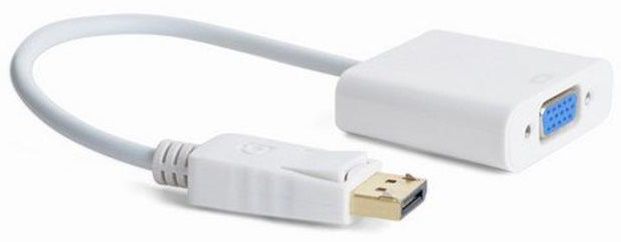 

Адаптер Cablexpert DisplayPort - VGA 0.15 м (A-DPM-VGAF-02-W) White