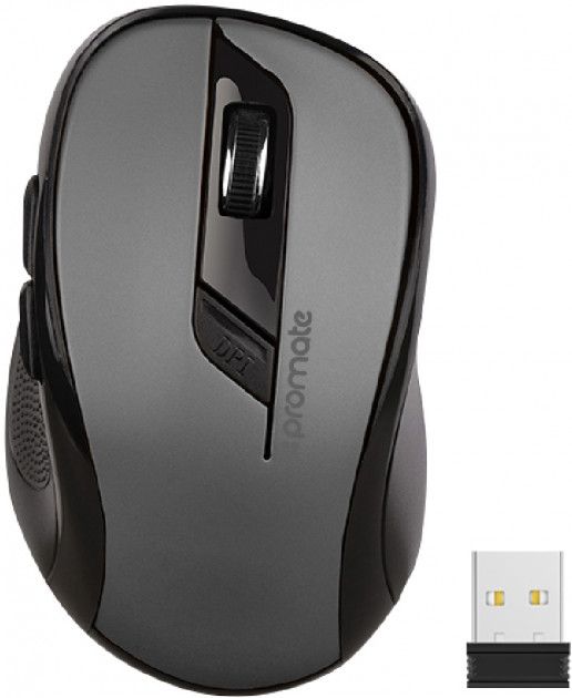 

Мышь Promate Clix-7 Wireless (clix-7.black) Black/Grey