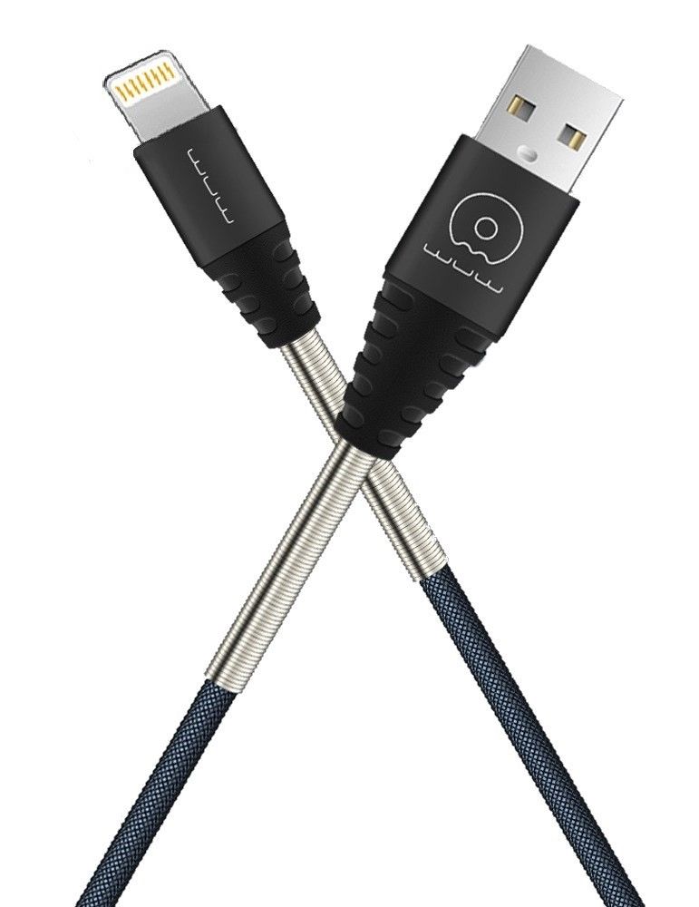 

Кабель USB WUW X64 lightning 2m 2A Black