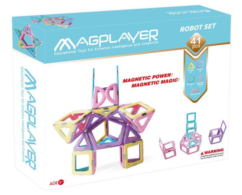 

Магнитный конструктор MagPlayer 41 элемент (MPH2-41)