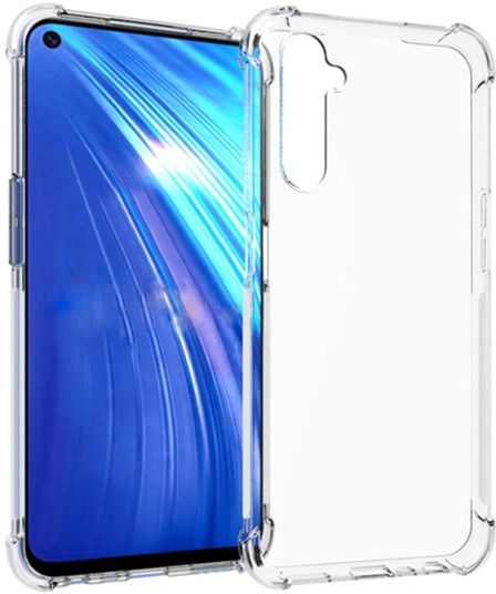 

Панель Anti-Shock BeCover для Realme 6 (705202) Clear