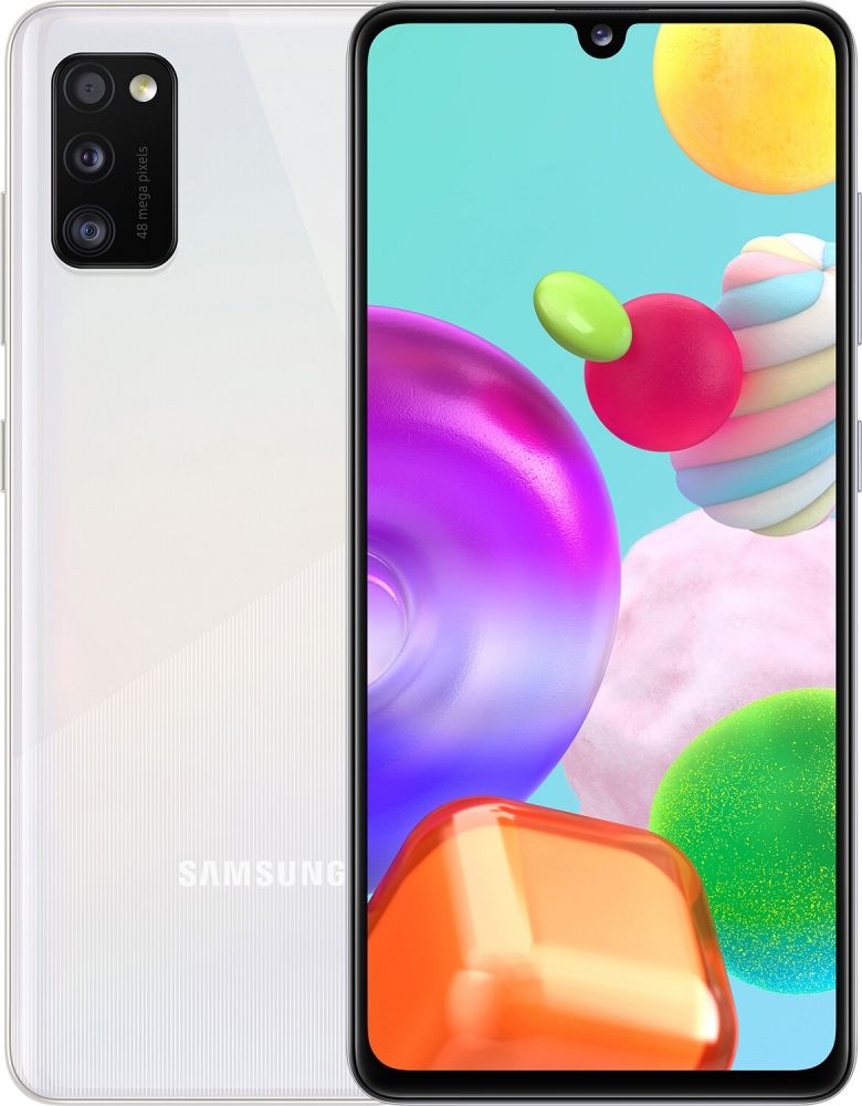 

Смартфон Samsung Galaxy A41 4/64GB (SM-A415FZWDSEK) Prism Crush White