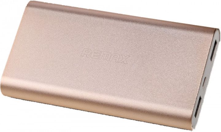 

УМБ Remax Power Bank Vanguard Series 10000 mAh Gold