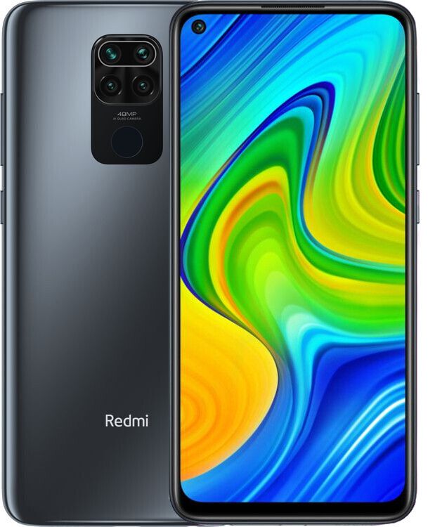 

Смартфон Xiaomi Redmi Note 9 4/128GB Onyx Black