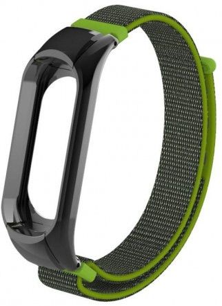 

Ремінець Xiaomi Mi Band 3 Nylon Grey/Green