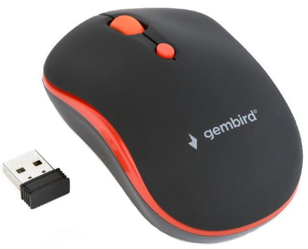 

Миша бездротова Gembird MUSW-4B-03-R Wireless Black/Red