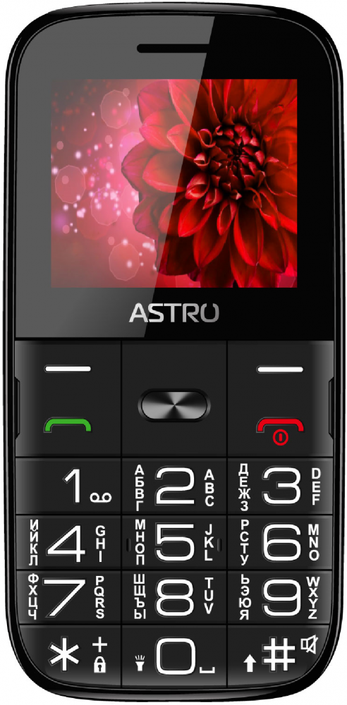 

Мобільний телефон Astro A241 Black