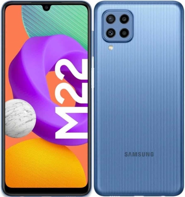 

Смартфон Samsung Galaxy M22 4/128GB (SM-M225FLBGSEK) Light Blue