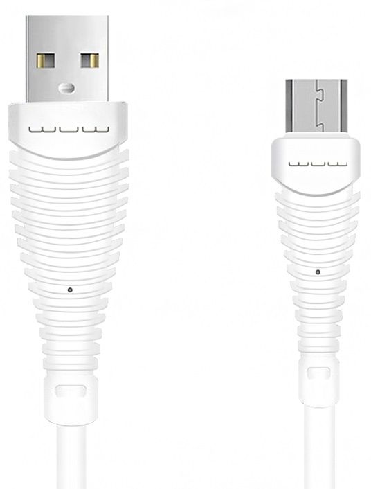 

Кабель USB WUW X75 microUSB 1m 1A White