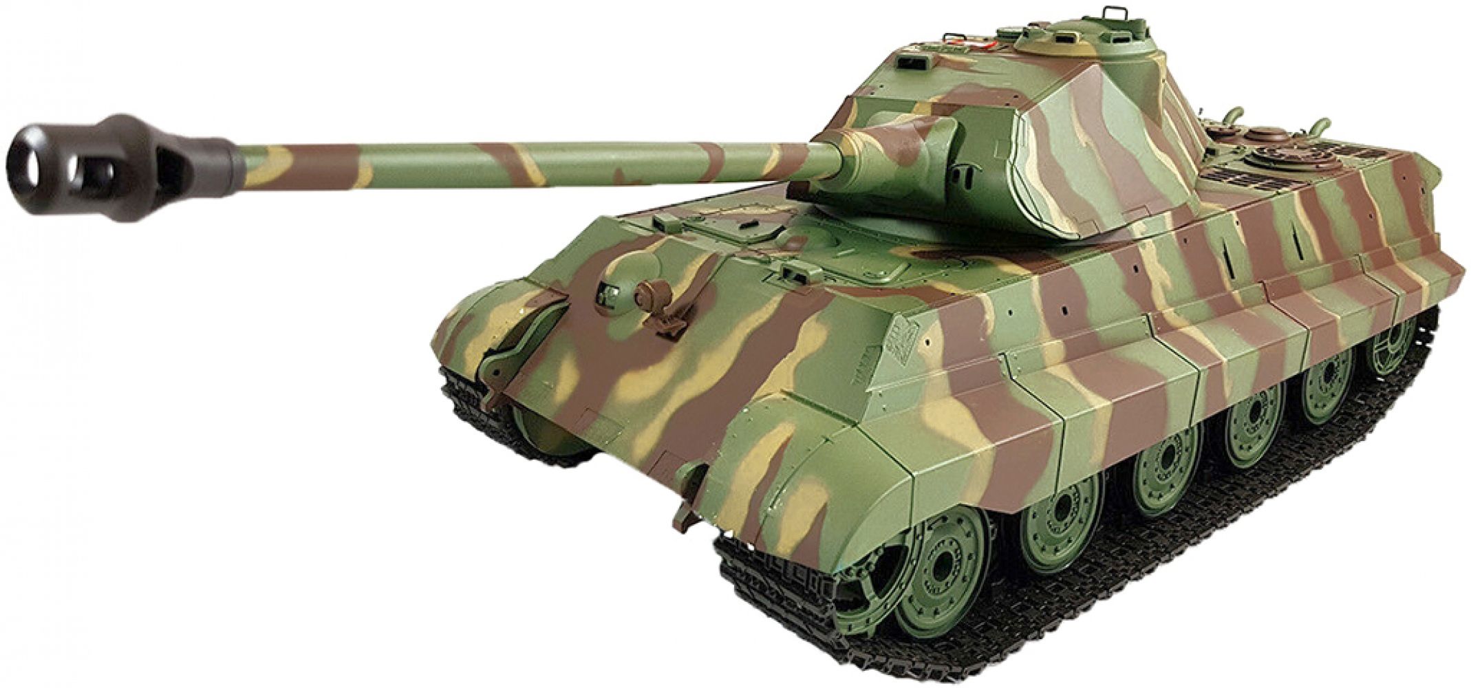 

Танк р/у Heng Long King Tiger Porsche с пневмопушкой и и/к боем 1:16 (HL3888-1) (6947930438883)