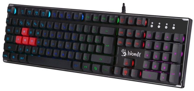 

Клавиатура проводная Bloody B180R RGB Gaming (4711421936231)