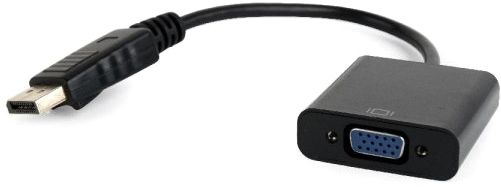 

Адаптер Cablexpert DisplayPort - VGA 0.15 м (A-DPM-VGAF-02) Black