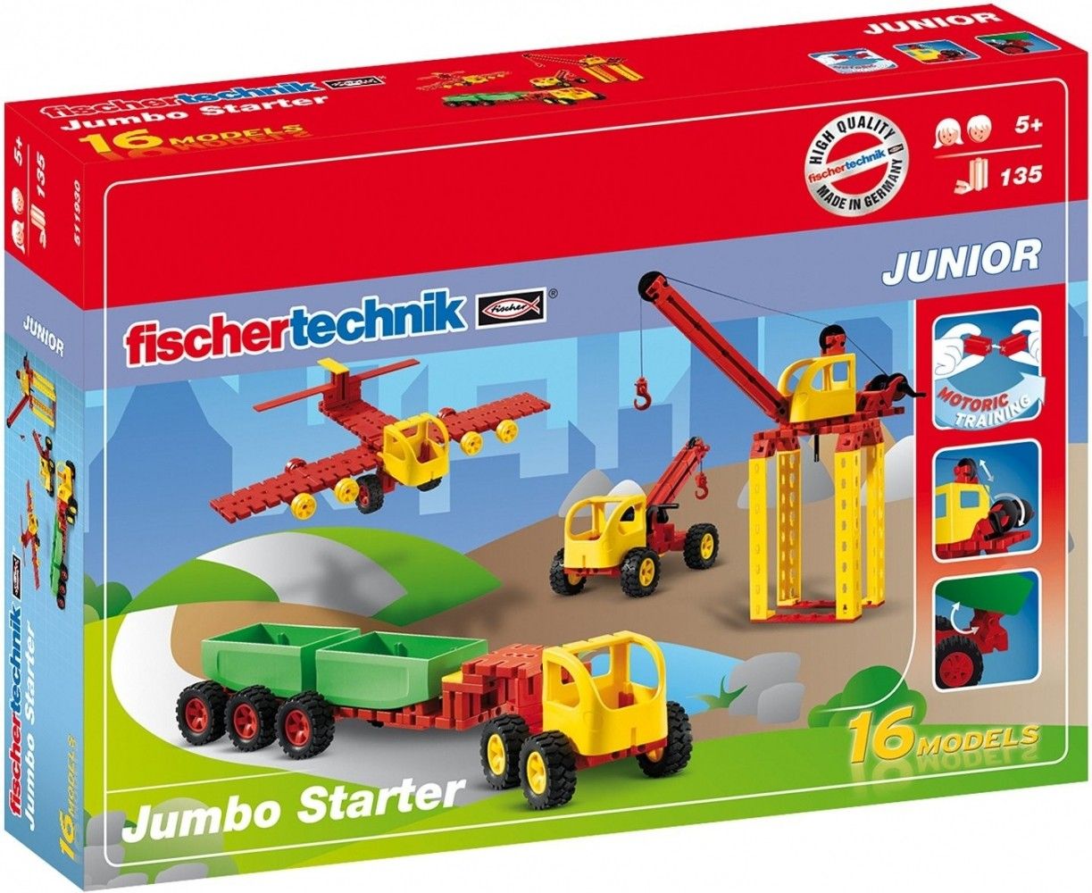 

Конструктор Fisсhertechnik JUNIOR Великий дитячий набір (FT-511930)