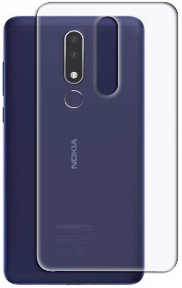 

Ультратонка накладка силіконова Nokia 3.1 Plus Transparent