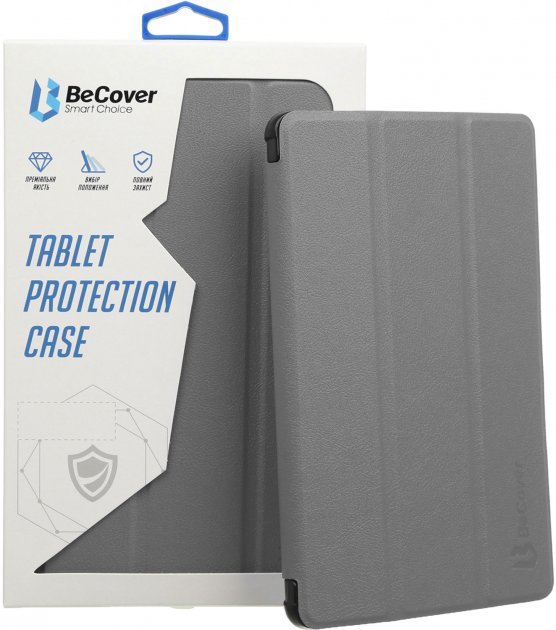 

Обкладинка BeCover Soft TPU з кріпленням Apple Pencil для Apple iPad Pro 11 2020/2021 (706771) Gray