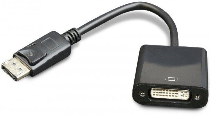 

Адаптер Cablexpert DisplayPort - DVI 0.1 м (A-DPM-DVIF-002) Black