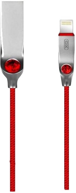 

Кабель USB XO NB22 lightning 1m 2.4A Red