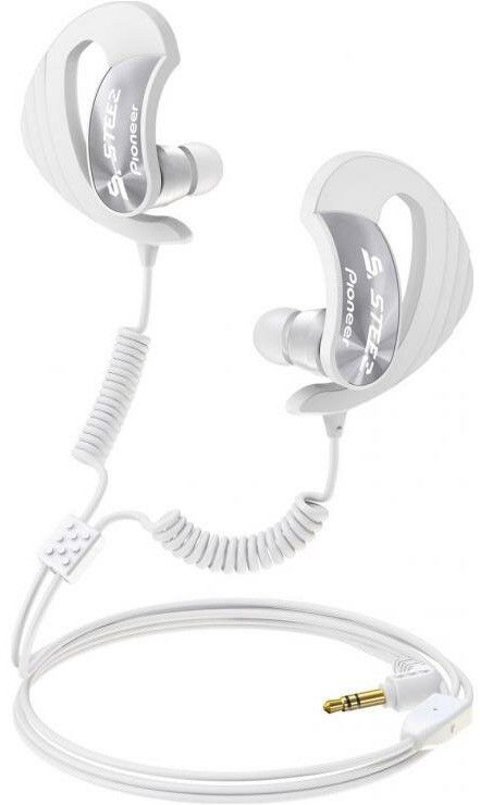 

Наушники PIONEER STEEZ SE-D10E-S (SE-D10E-S) White/Silver