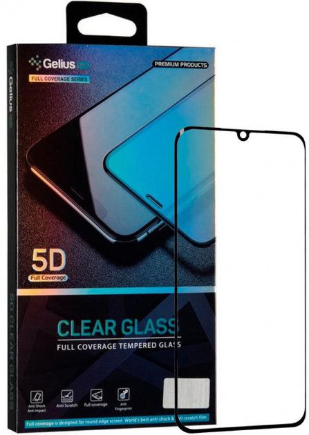 

Захисне скло Gelius Pro 5D Full Cover Glass for Xiaomi Mi Note 10 Black