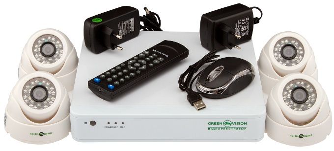 

Комплект відеоспостереження Green Vision GV-K-S12/04 1080P (LP5524)