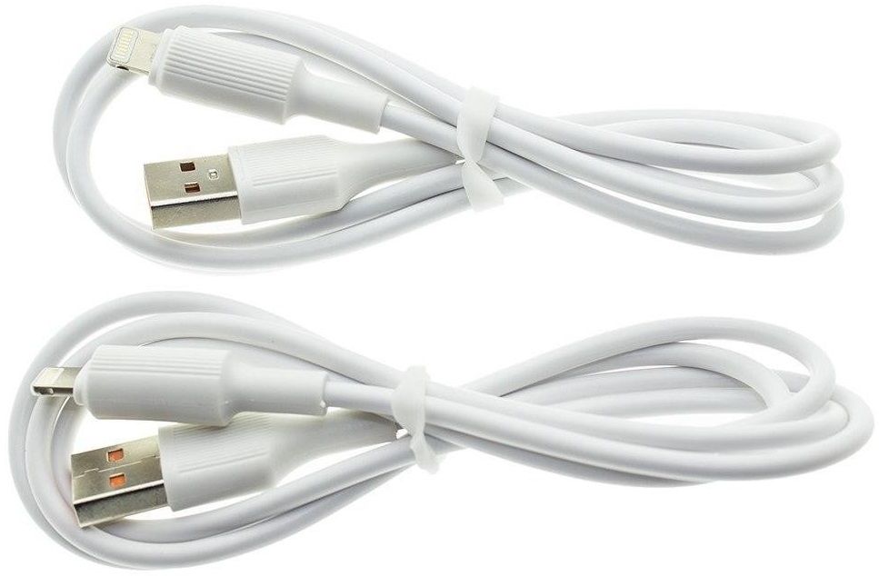 

Кабель USB WUW X128 lightning 1m 2.4A (WUW-X128) White