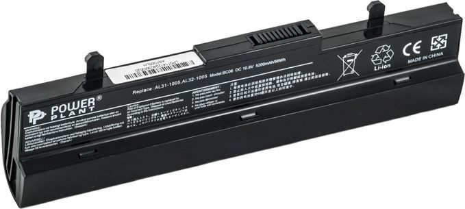 

Акумулятор PowerPlant для Asus Eee PC1005HA Black (11.1V/5200mAh/6Cells) (NB00000102)