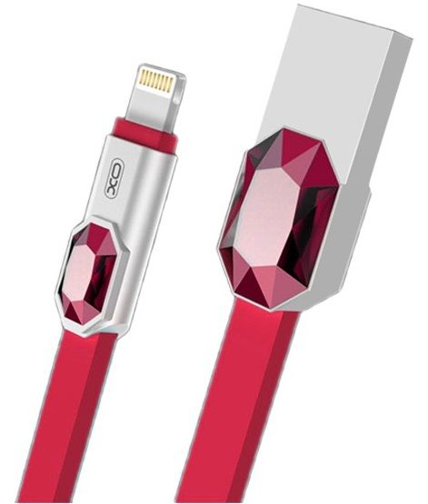 

Кабель USB XO NB23 lightning 1m 2.4A Red