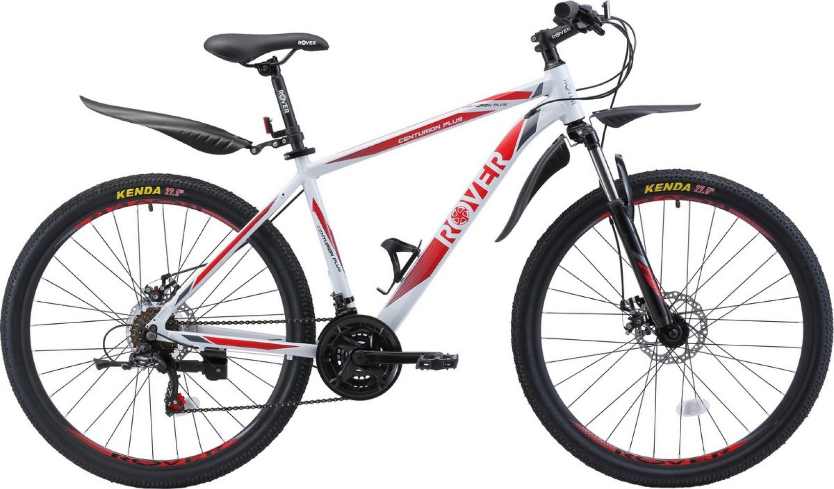 

Велосипед Rover Centurion Plus 27.5"18" 2019 White/Red/Black