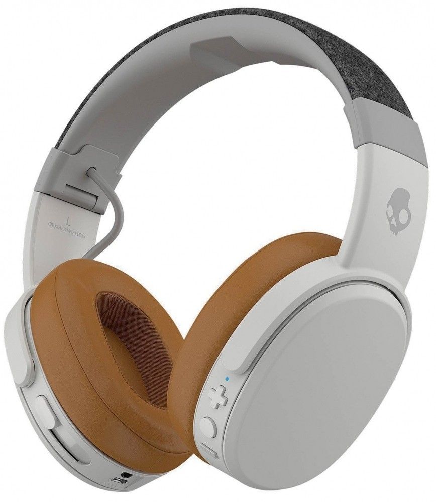 

Навушники Skullcandy Crusher BT (S6CRW-K590) Gray/Tan