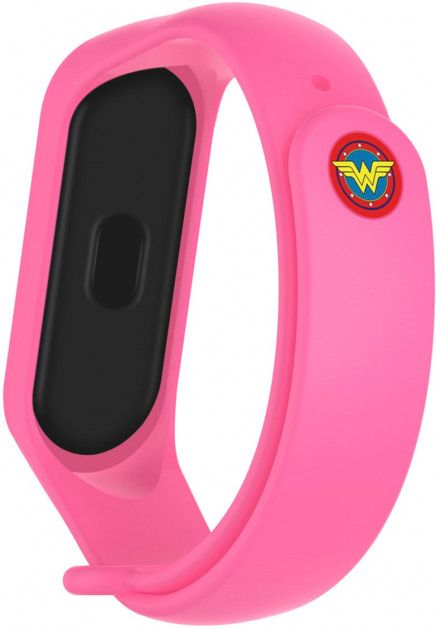 

Ремінець для Xiaomi Mi Band 4/3 Wonder Woman Pink