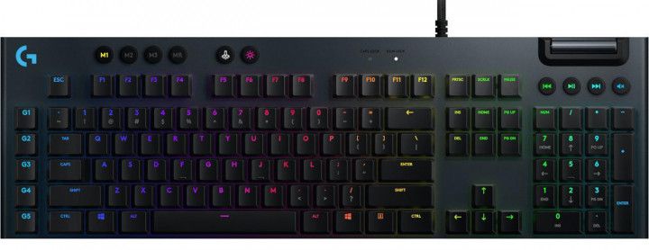 

Клавіатура Logitech G815 Gaming Mechanical GL Tactile RGB USB (920-008991) Black