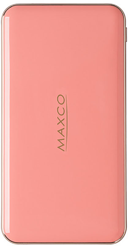 

Портативная батарея Maxco MR-8000 Razor Power Bank Power IQ 2.1А Li-Pol 8000 mAh Rosy