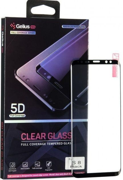 

Захисне скло Gelius Pro 5D Full Cover Samsung G950 (S8) Black