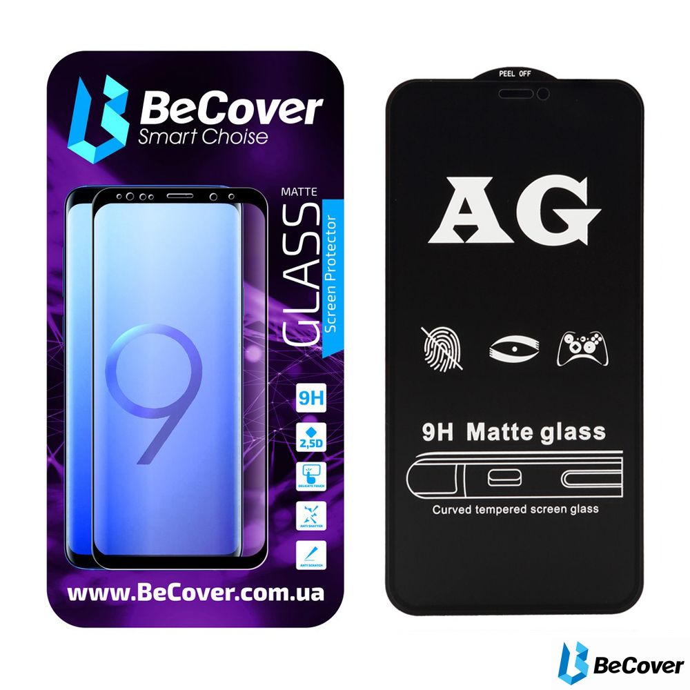 

Защитное стекло BeCover AG Matte для Apple iPhone XR (703147) Black