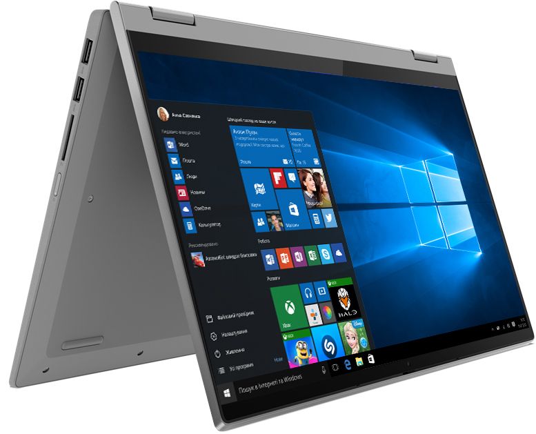 

Ноутбук Lenovo IdeaPad Flex 5 14IIL05 (81X100NQRA) Platinum Grey