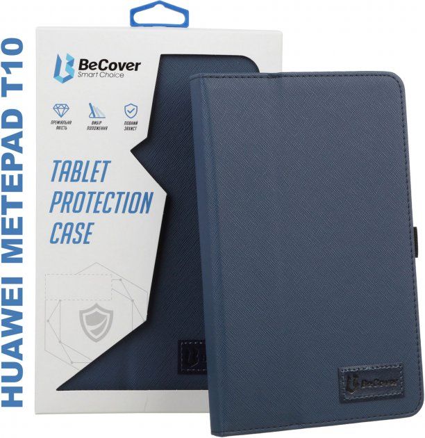 

Чохол BeCover Slimbook для Huawei MatePad T10s (705452) Deep Blue