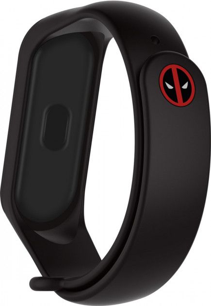 

Ремешок ArmorStandart Superhero Edition for Xiaomi Mi Band 4/3 Deadpool (ARM55068) Black