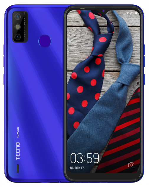 

Смартфон Tecno Spark 6 Go KE5j 3/64GB (4895180762918) Aqua Blue