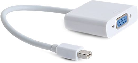 

Адаптер Cablexpert Mini DisplayPort - VGA 0.1 м (A-mDPM-VGAF-02-W) White