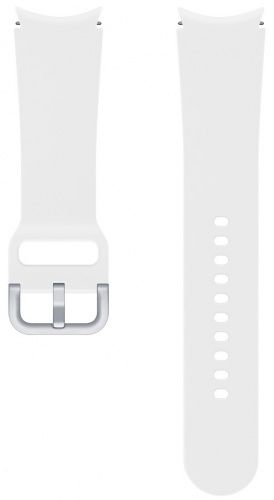 

Ремінець Samsung Sport Band (20mm, S/M) для Samsung Galaxy Watch 4 (ET-SFR86SWEGRU) White