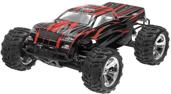 

Модель автомобіля Himoto Монстр Raider MegaE8MTL Brushless 1:8 2.4 ГГц (MegaE8MTLr) Red